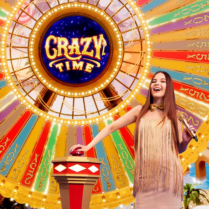 Crazy Time live casino game